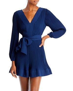 Milly Liv Long Sleeve Minidress Product Image