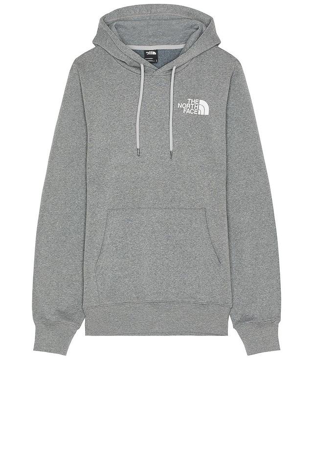 The North Face Box Nse Pullover Hoodie in Grey Product Image