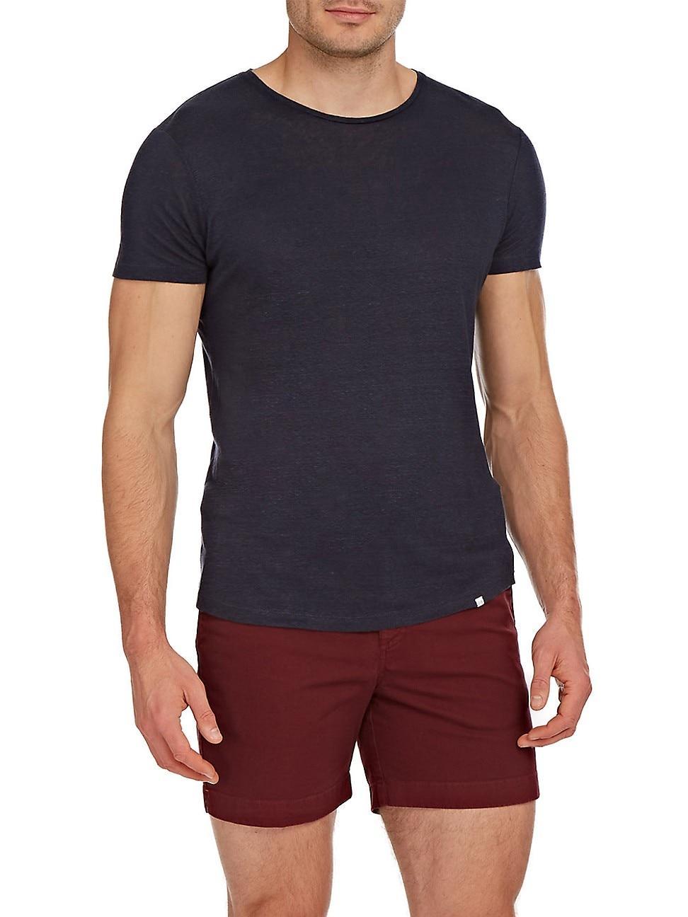 Mens OB-T Linen T-Shirt Product Image