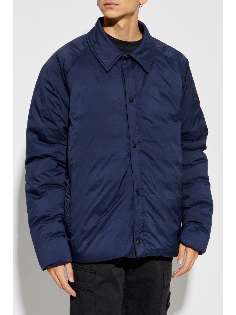 CANADA GOOSE Lodge Packable Windproof 750 Fill Power Down Jacket In Navy Product Image