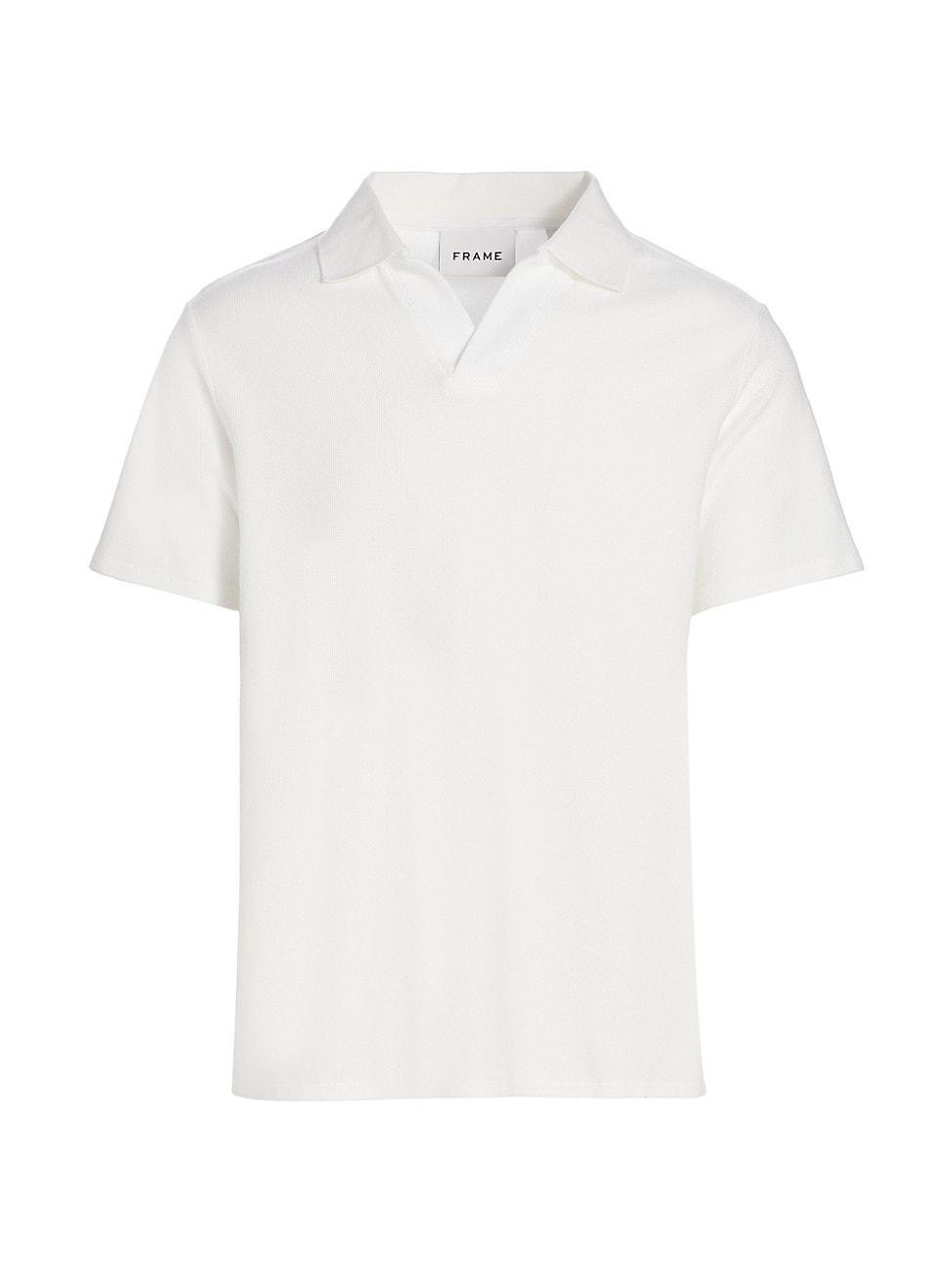 Mens Johnny Collar Polo Shirt Product Image