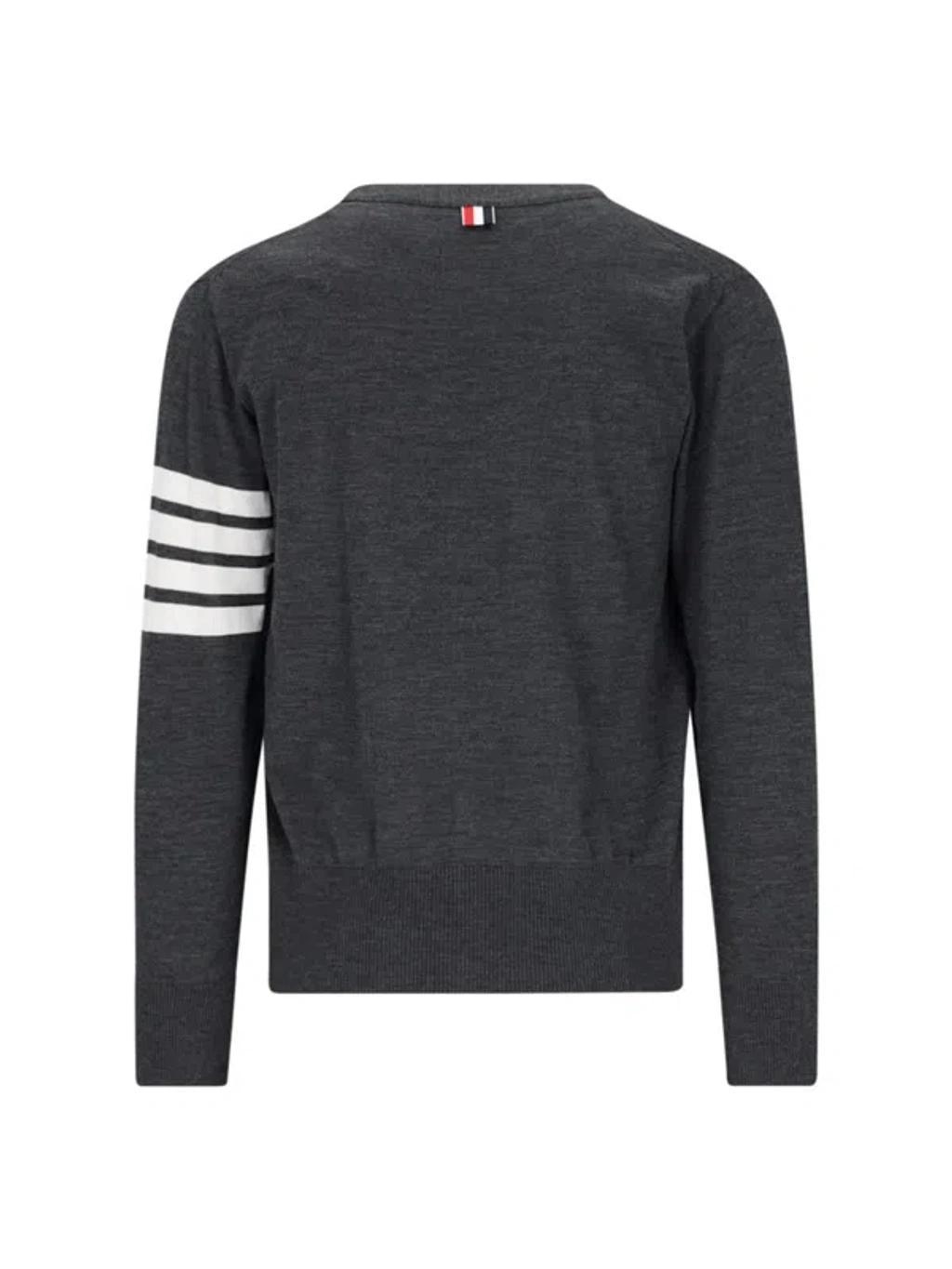 THOM BROWNE Knitwear In Grey Product Image