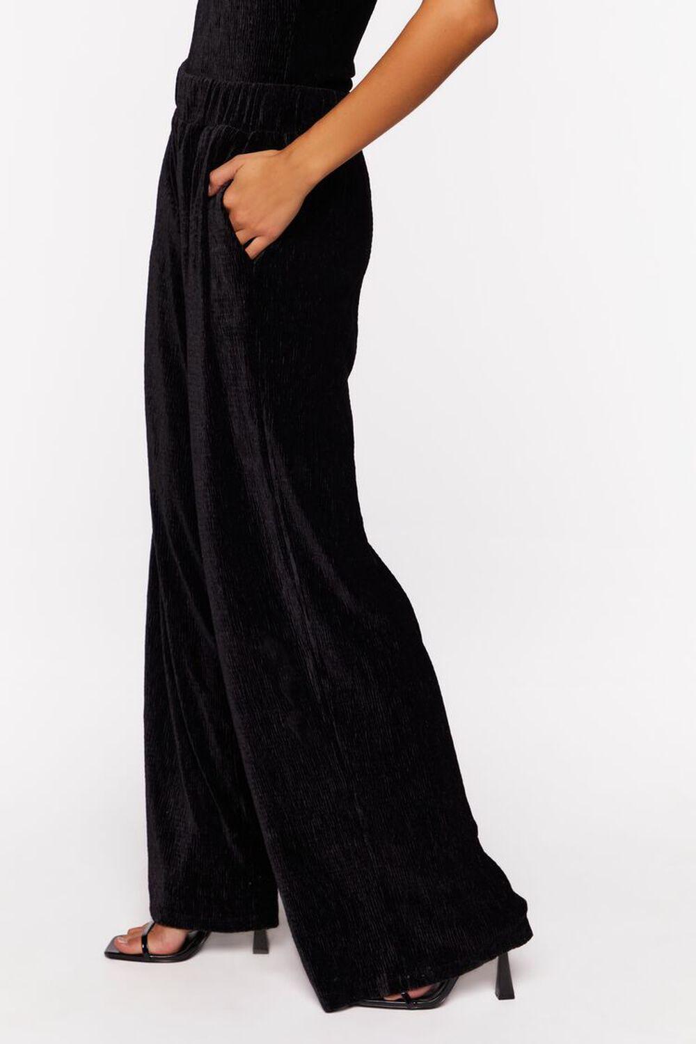 Velvet Wide-Leg Pants | Forever 21 Product Image