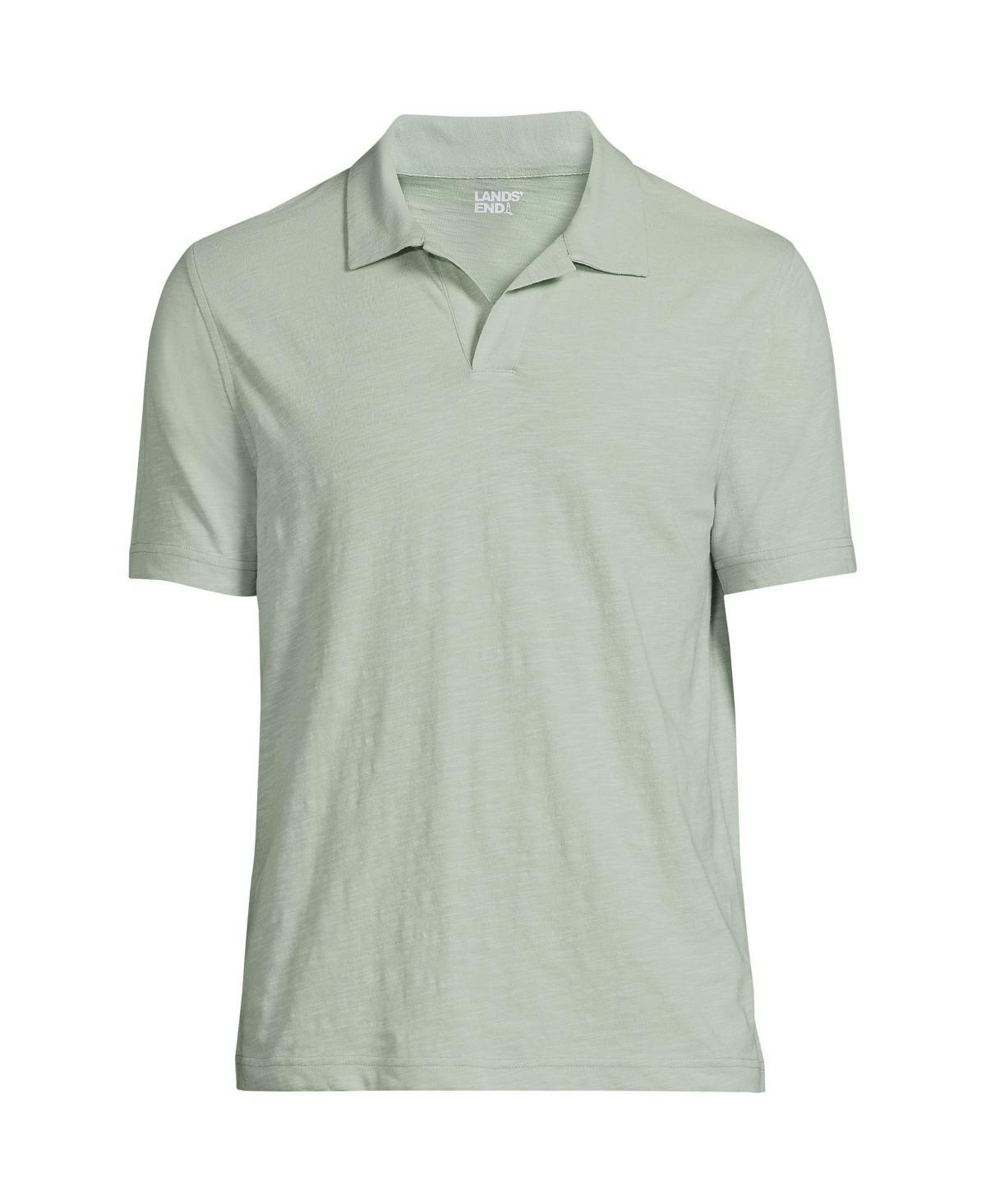 Mens Lands End Short Sleeve Polo Product Image