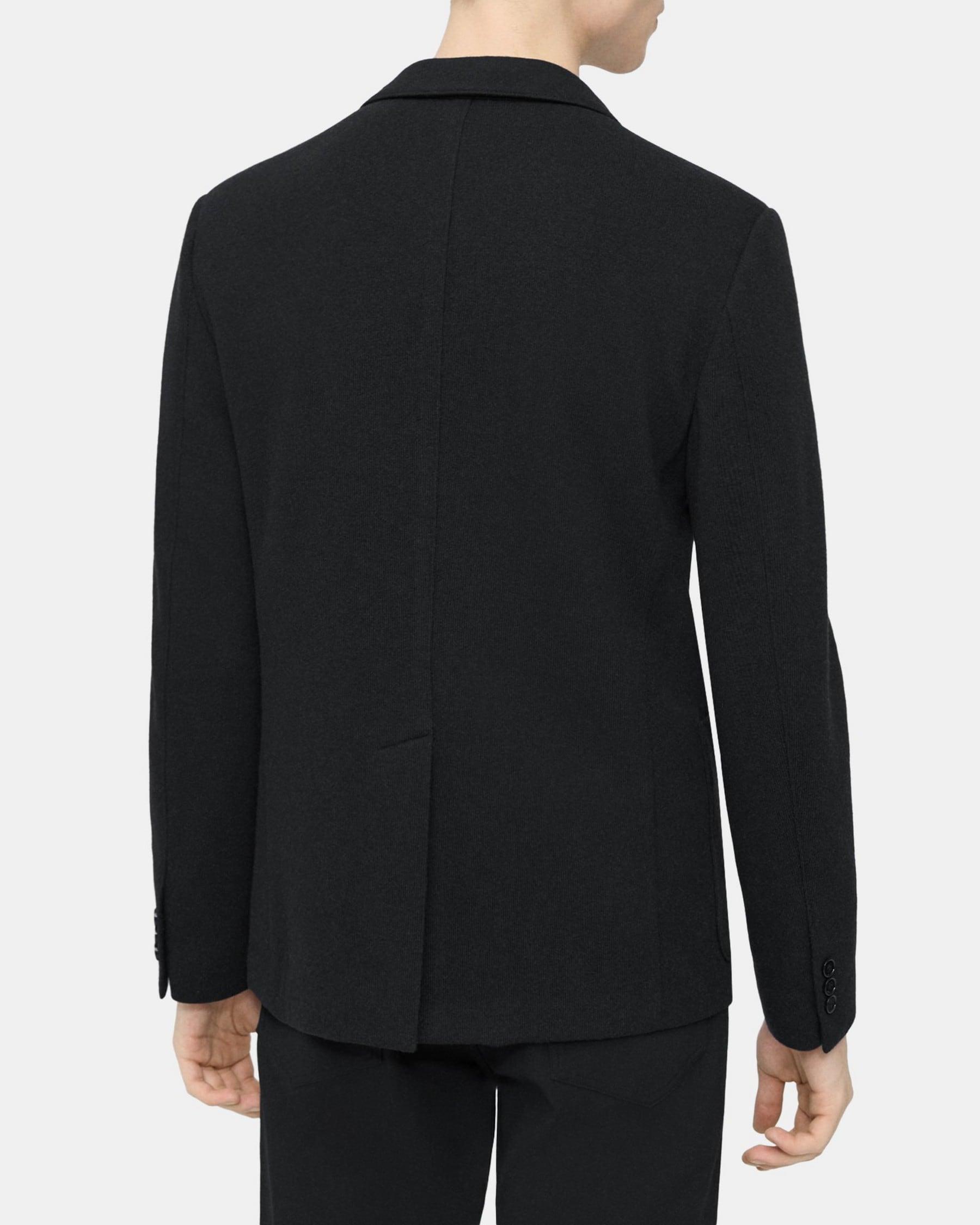 Unstructured Blazer in Double Wool Jersey Product Image