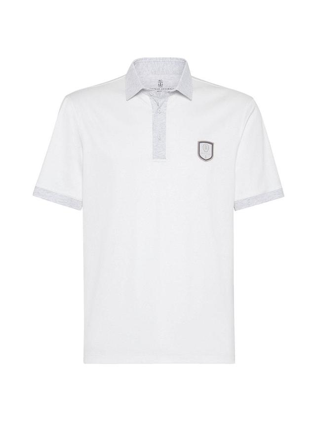 Mens Cotton Jersey Polo T-Shirt Product Image