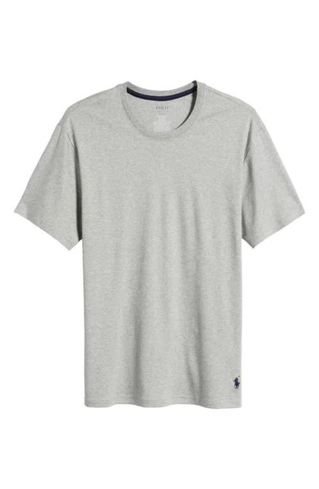 POLO RALPH LAUREN Luxury Mercerized Cotton Short Sleeve Crew T-shirt In Andover Heather Product Image