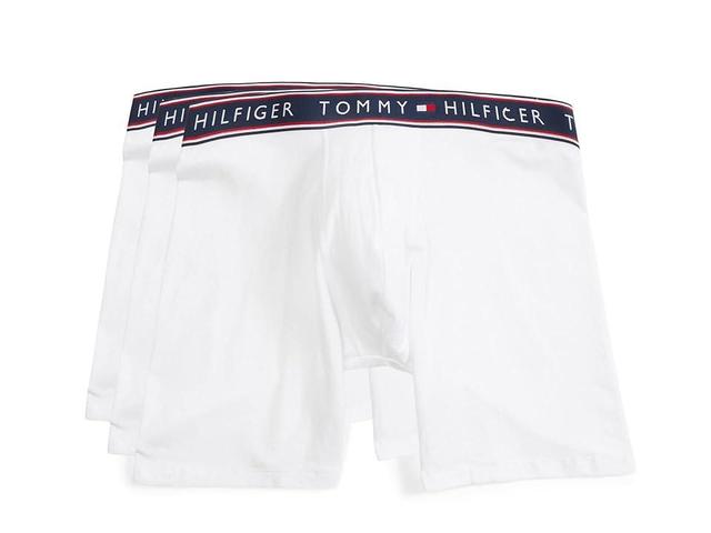 Tommy Hilfiger Cotton Stretch Boxer Brief 3-Pack Men's Underwear Product Image