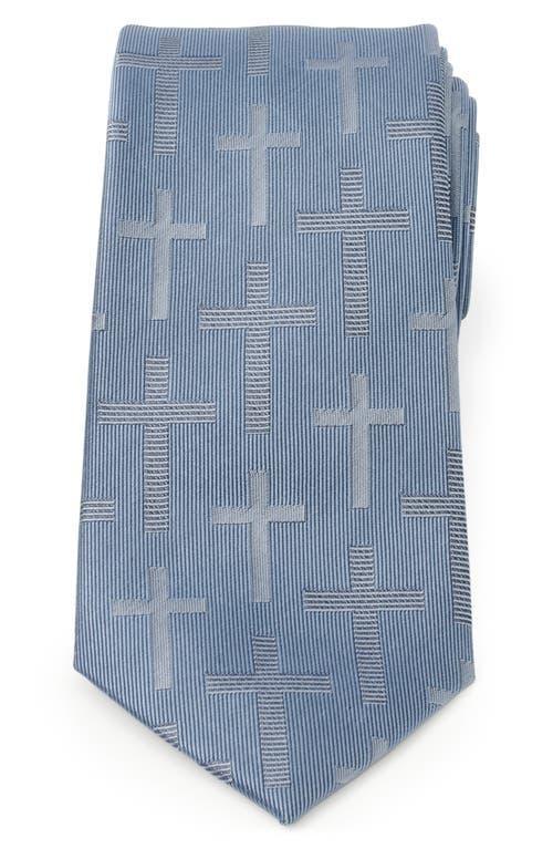 Cufflinks, Inc. Textured Cross Silk Tie Product Image