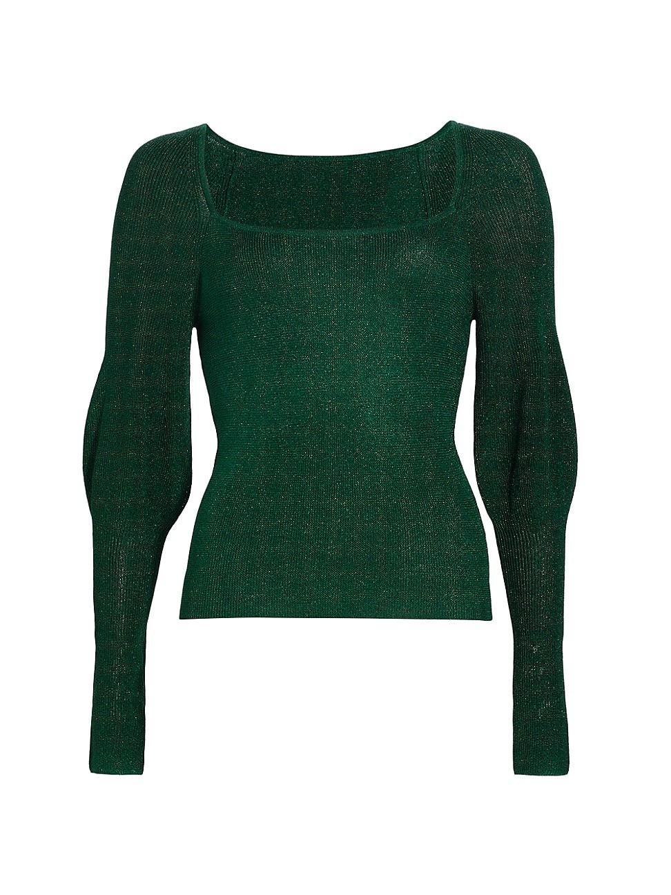 Womens Wren Puff-Sleeve Sweater Product Image