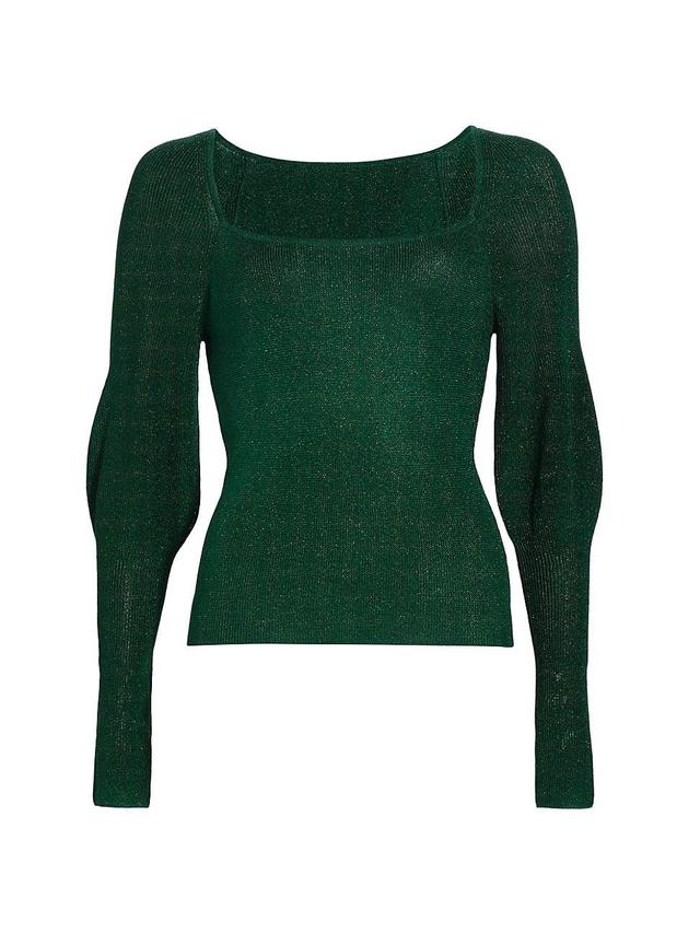 Womens Wren Puff-Sleeve Sweater Product Image