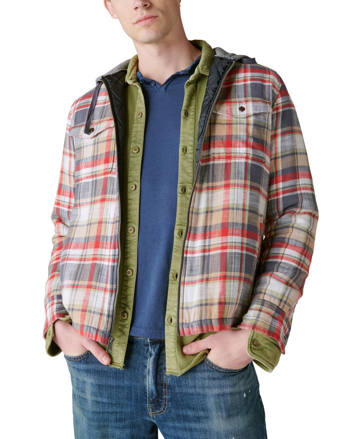 Lucky Brand Hooded Fleece Workwear Jacket Product Image