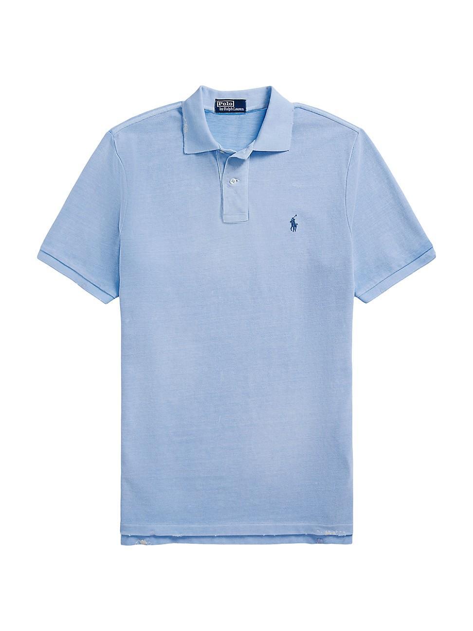 Mens Cotton Polo Shirt Product Image