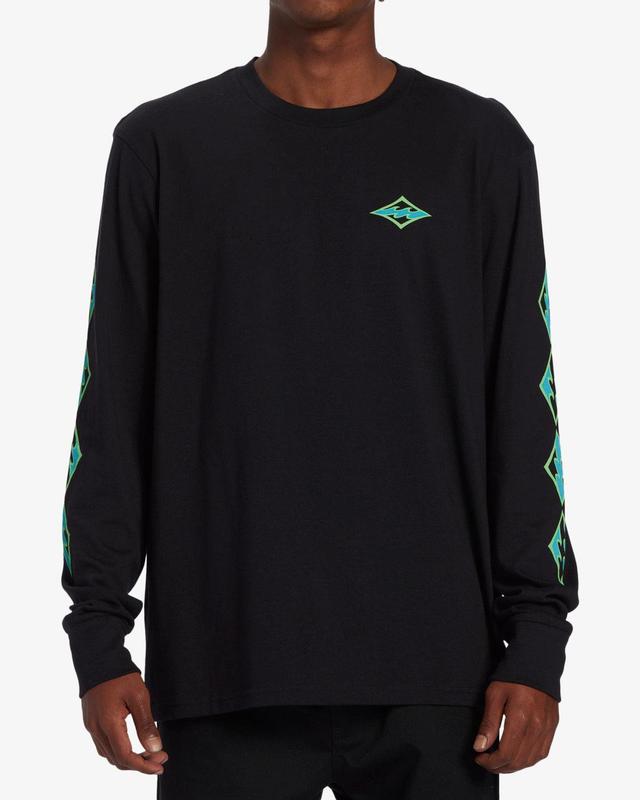 D Bah Long Sleeve T-Shirt - Black Male Product Image