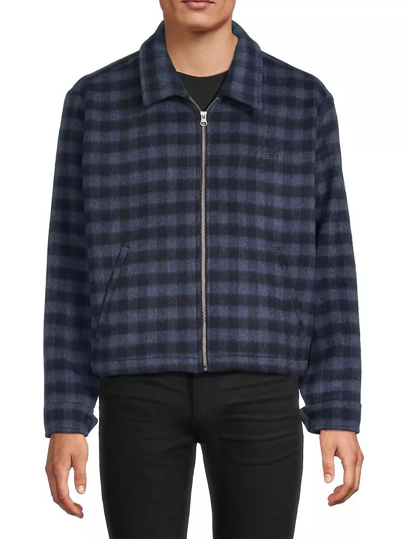 Gingham Wool Jacket Product Image