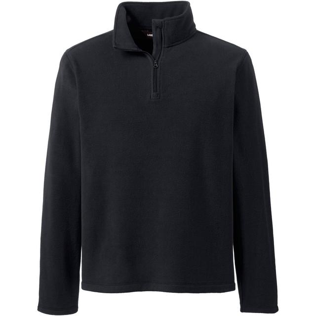 Mens Lands End Lightweight Fleece Quarter Zip Pullover Product Image