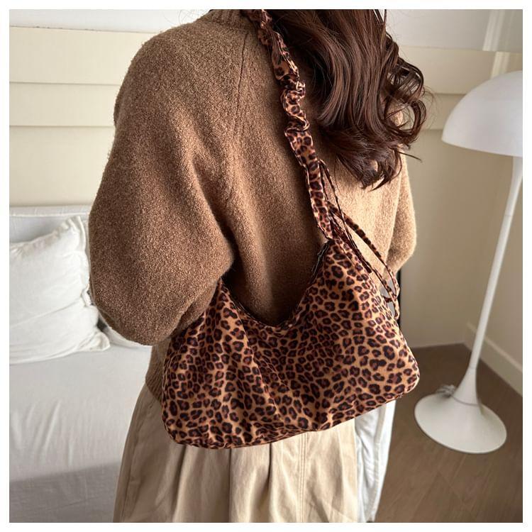 Leopard Print Shoulder Bag Product Image