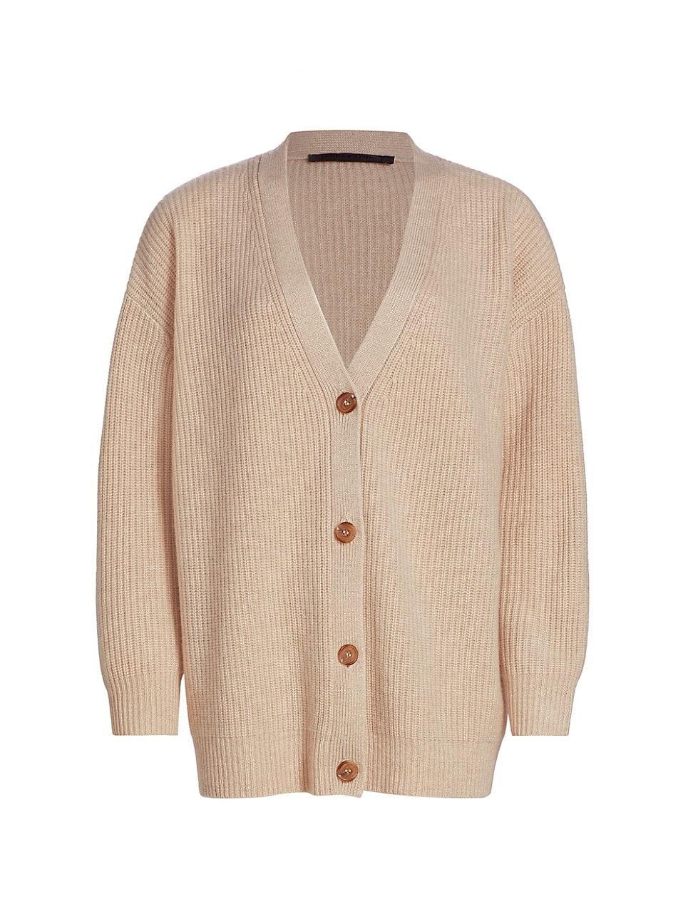 Womens Cashmere Cocoon Cardigan Product Image