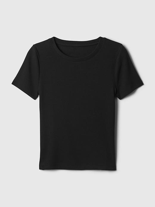 Modern Rib Cropped T-Shirt Product Image