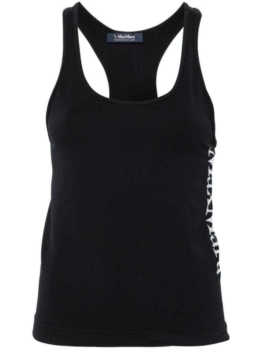 MAX MARA Black Sleeveless Top Product Image