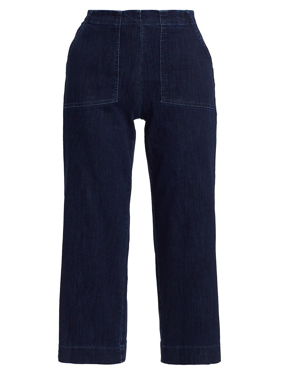 NIC+ZOE All Day Wide Leg Crop Jeans Product Image