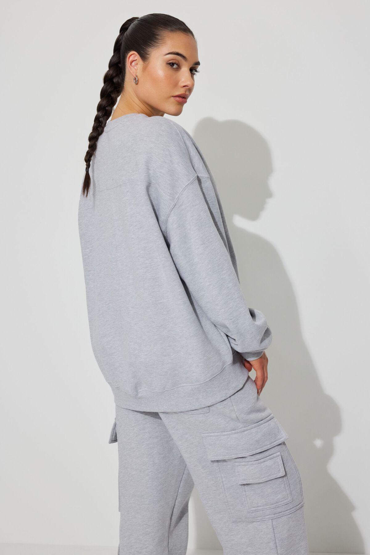 Oversized Crewneck Sweatshirt Product Image