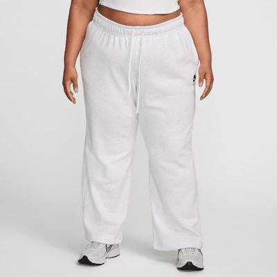 Nike Sportswear Club Fleece Women's Mid-Rise Wide-Leg Sweatpants (Plus Size) Product Image