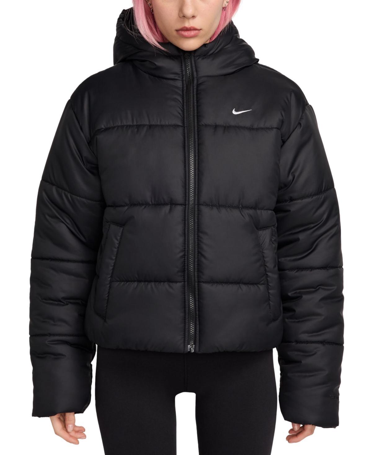 Nike Womens Therma-fit Hooded Puffer Jacket - Light Army Product Image