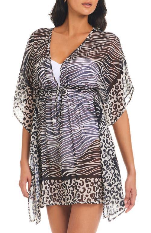 Rod Beattie Animal Instinct Chiffon Cover-Up Dress Product Image