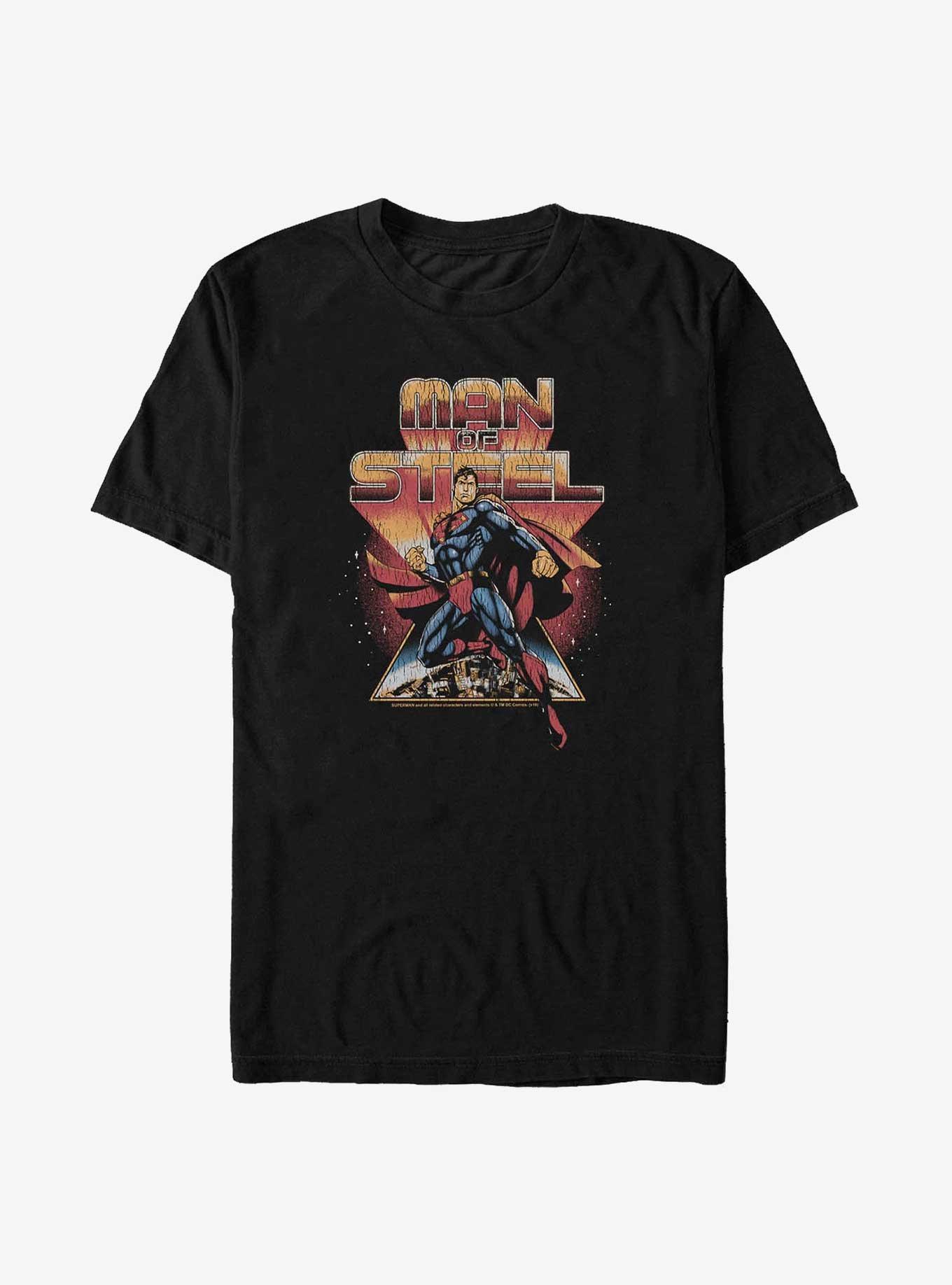 DC Comics Superman Steel Man Big & Tall T-Shirt Product Image