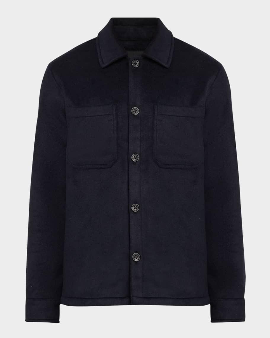 Men's Leon Wool-Blend Overshirt Product Image