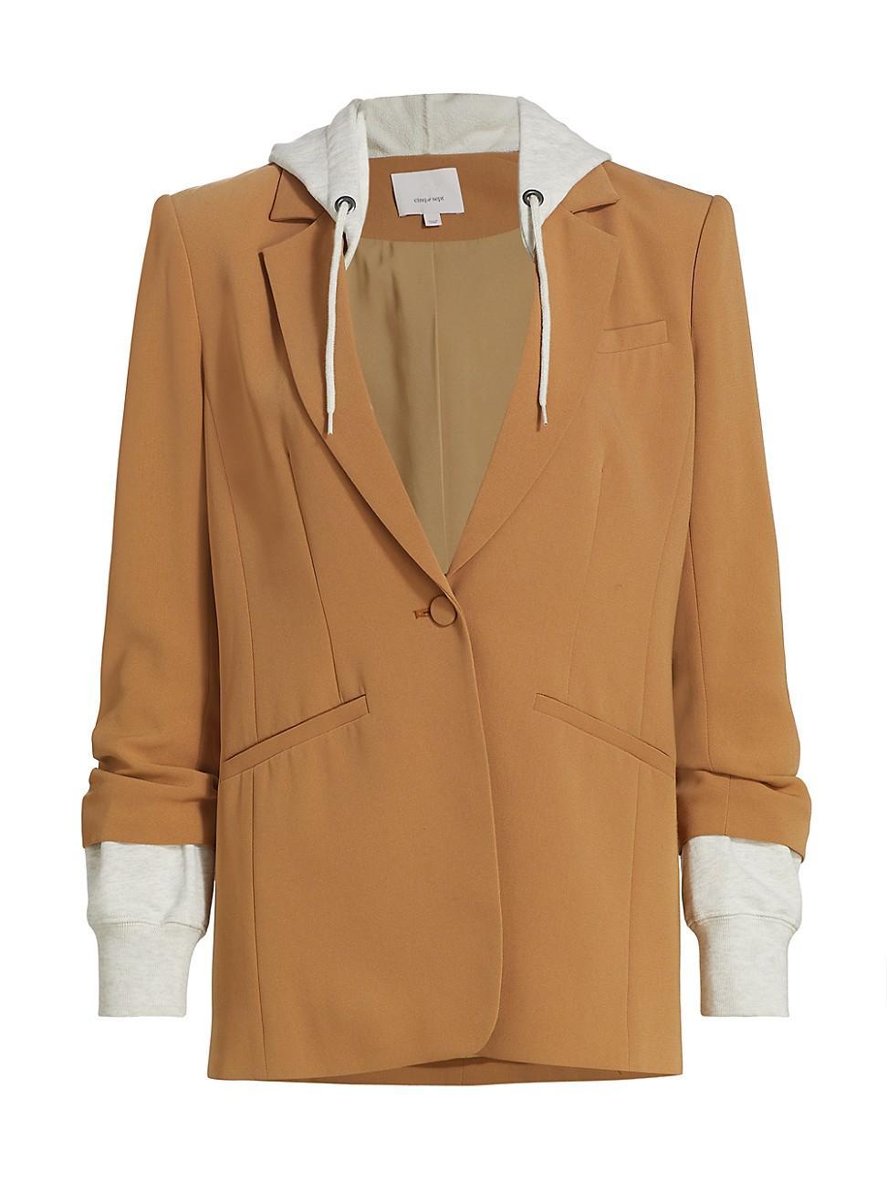 Womens Khloe Hooded Blazer Product Image