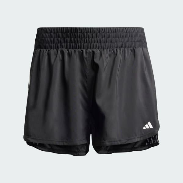 Pacer Training 3-Stripes Woven High-Rise Shorts (Plus Size) Product Image