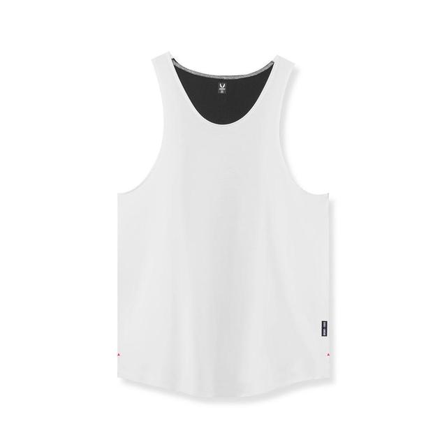 0808. Supima® Vented Tank - White Product Image