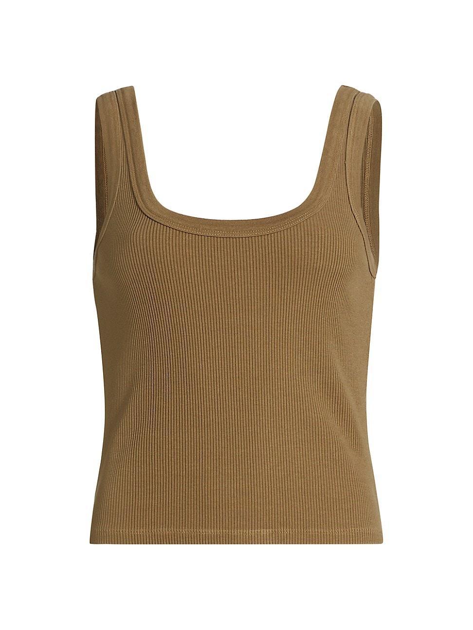 Womens Faye Stretch-Cotton Tank Product Image