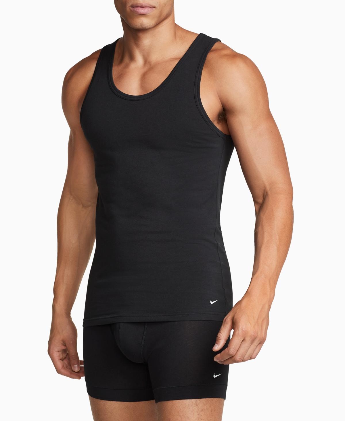 Nike Mens 2-Pack Dri-FIT Stretch Cotton Tanks Product Image