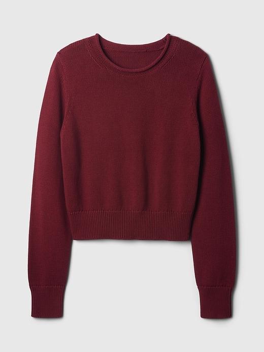 Cropped Rollneck Sweater Product Image