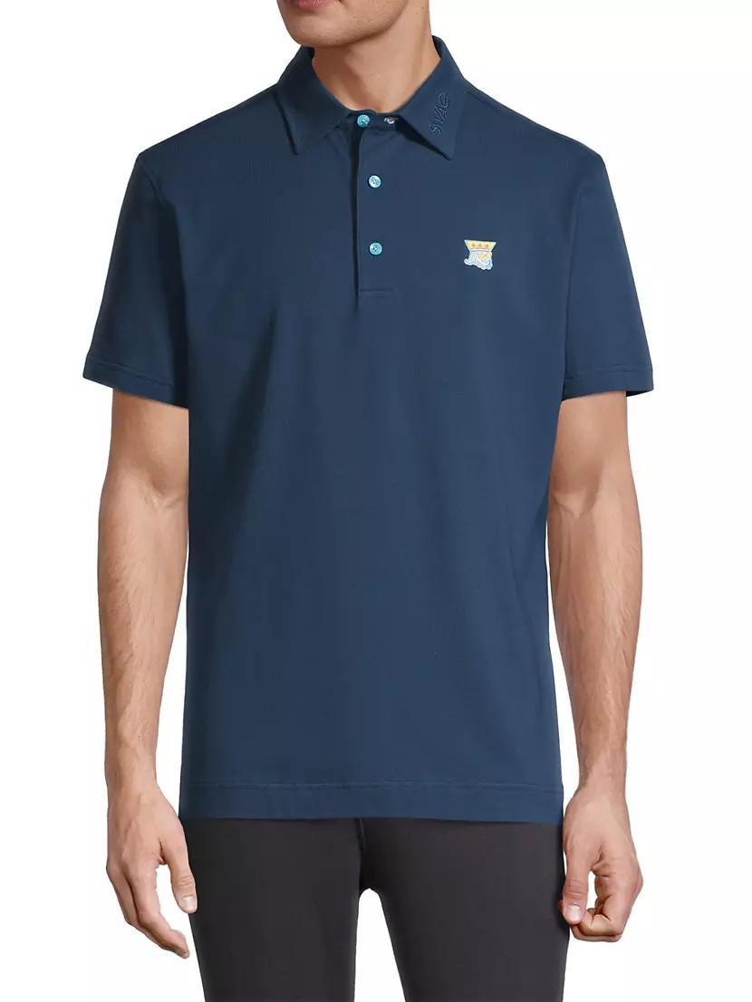 001.1 Swag King Athletic-Fit Polo Shirt Product Image