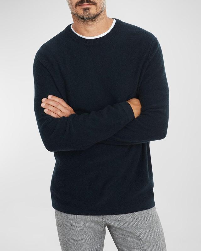 Vince Boiled Cashmere Crewneck Sweater Product Image