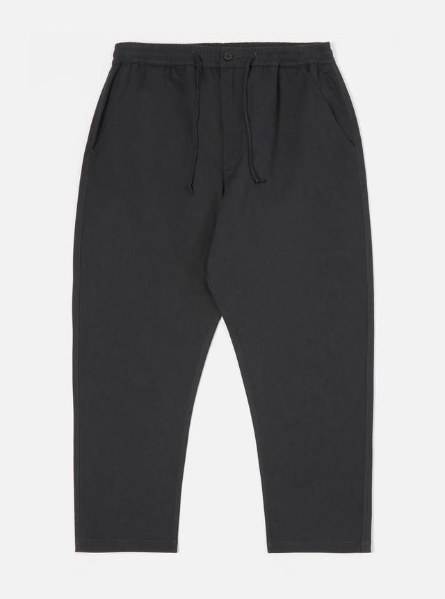 Universal Works Hi Water Trouser in Black Twill Product Image