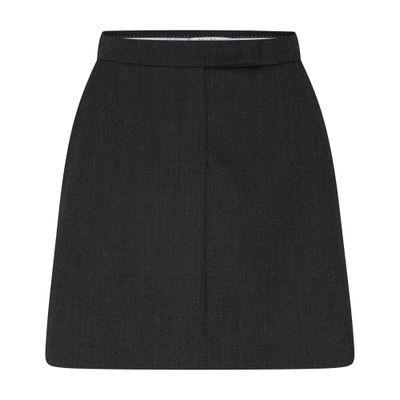 Sondalo Mini Skirt In Grey Product Image