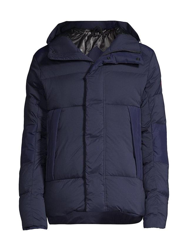 Mens Armstrong Hooded Down Jacket Product Image