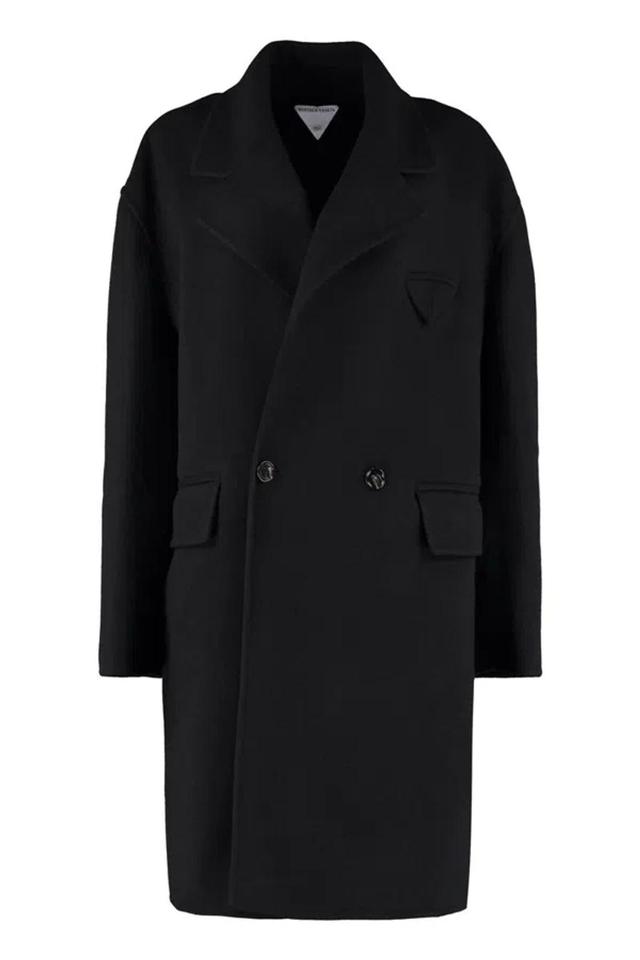 Cashmere Coat In Black Product Image