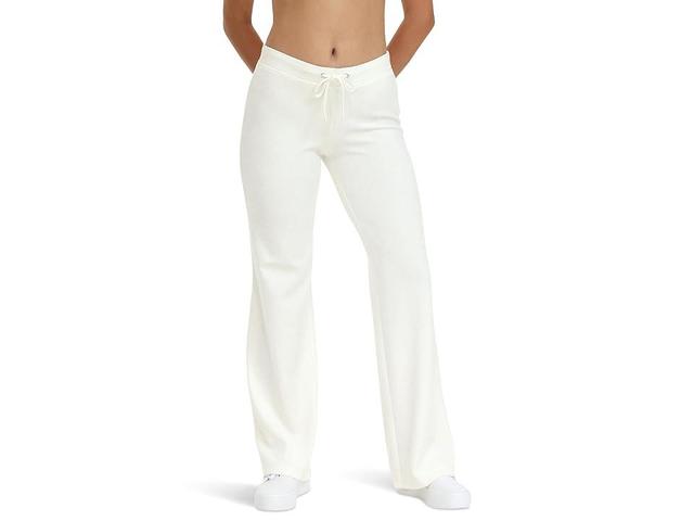 Juicy Couture Heritage Wide Leg Track Pant Clean (Angel) Women's Clothing Product Image