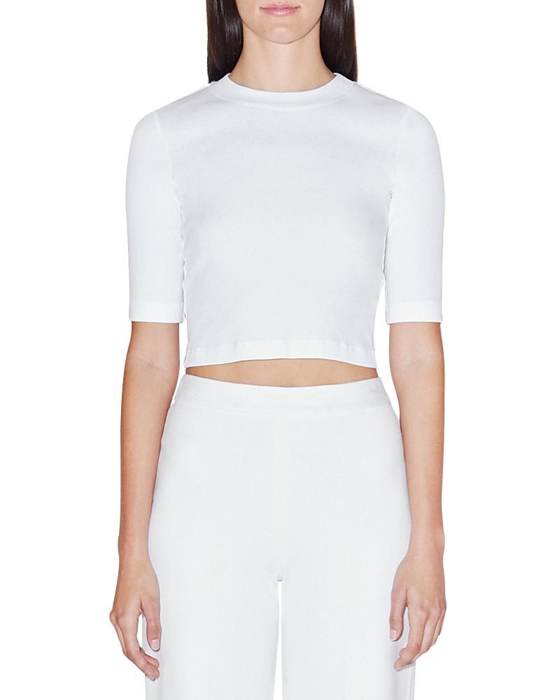 Womens Cotton Crop Top Product Image