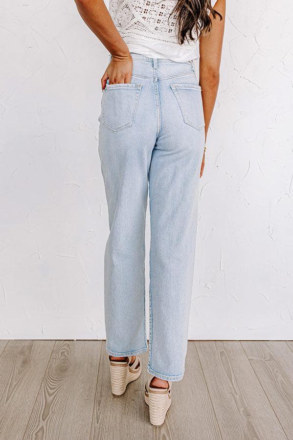 The Caylynn High Waist Distressed Jean Product Image