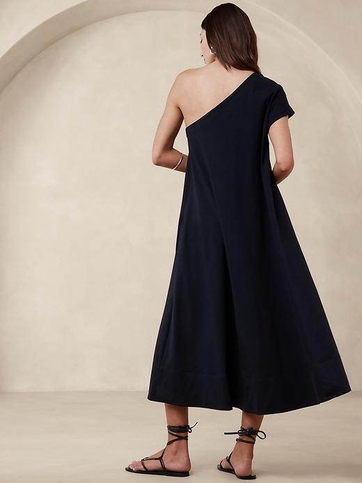 Odile One-Shoulder Knit Dress Product Image