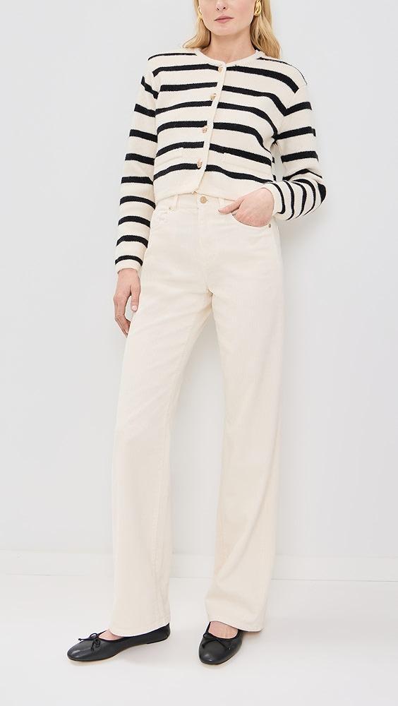 7 For All Mankind Tess Corduroy Trousers | Shopbop Product Image