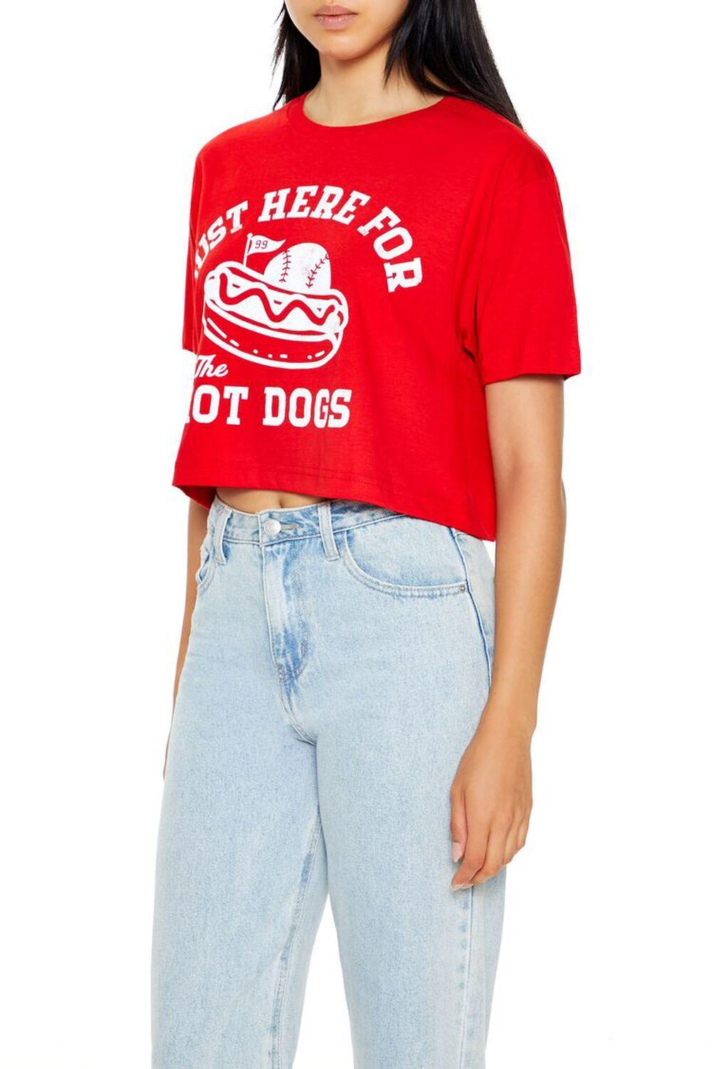 Just Here For the Hot Dogs Tee | Forever 21 Product Image