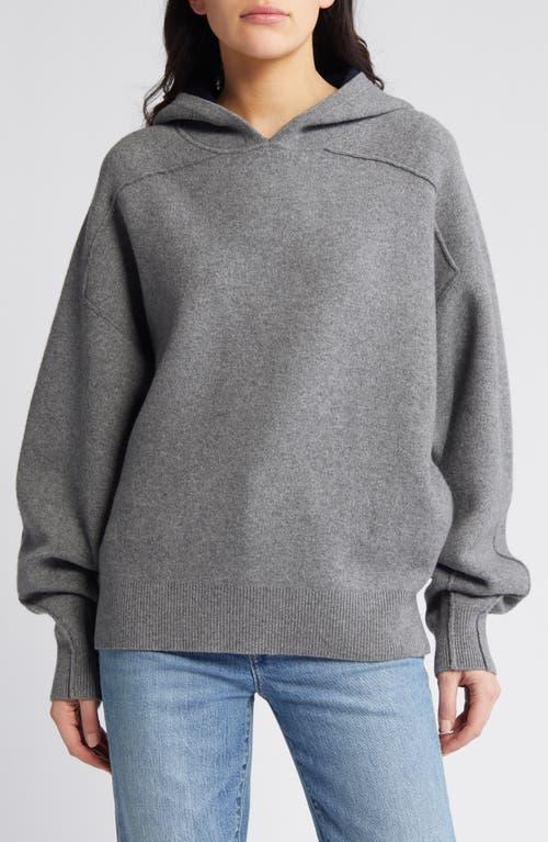 Womens Bridget Wool-Blend Knit Hoodie product image